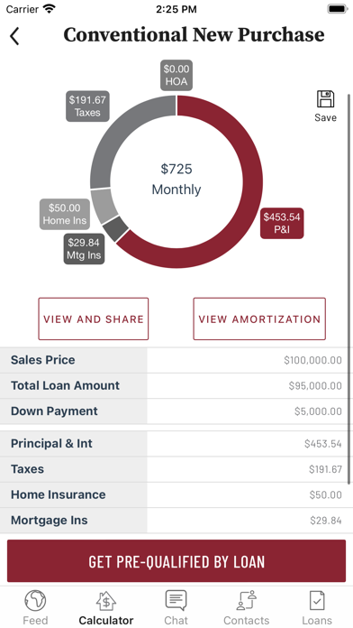 American Portfolio Mortgage Screenshot