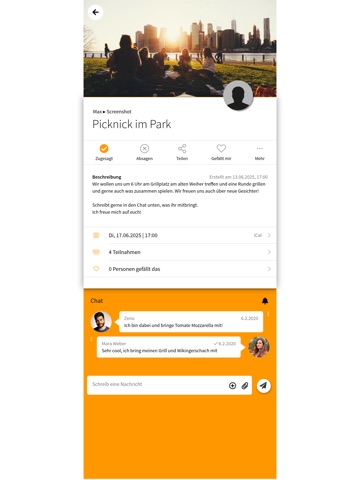 Communi Team iPad screenshot