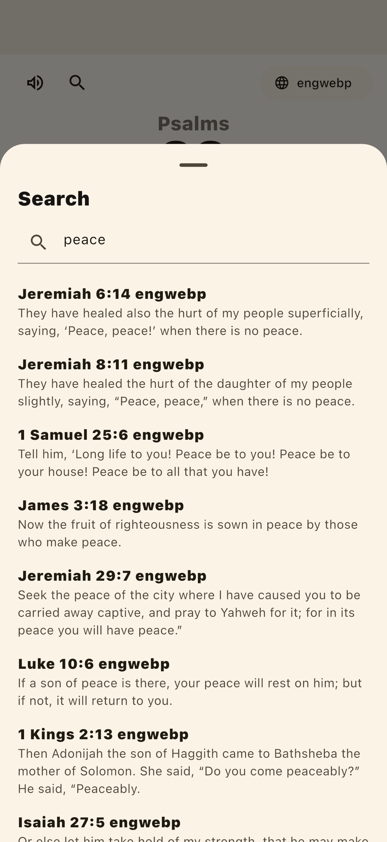 Screenshot 3 of Modern Bible App