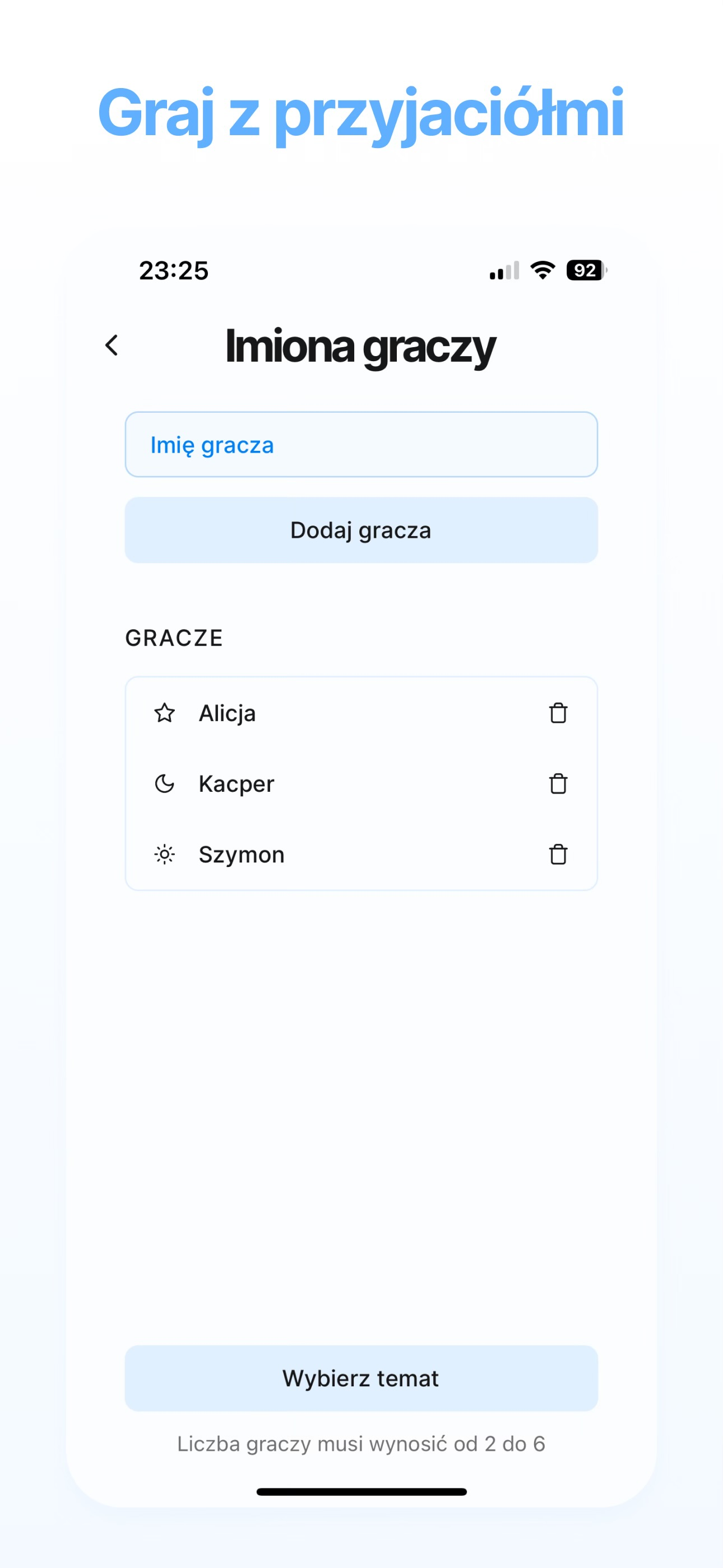 Prawda czy Wyzwanie - wybieraj