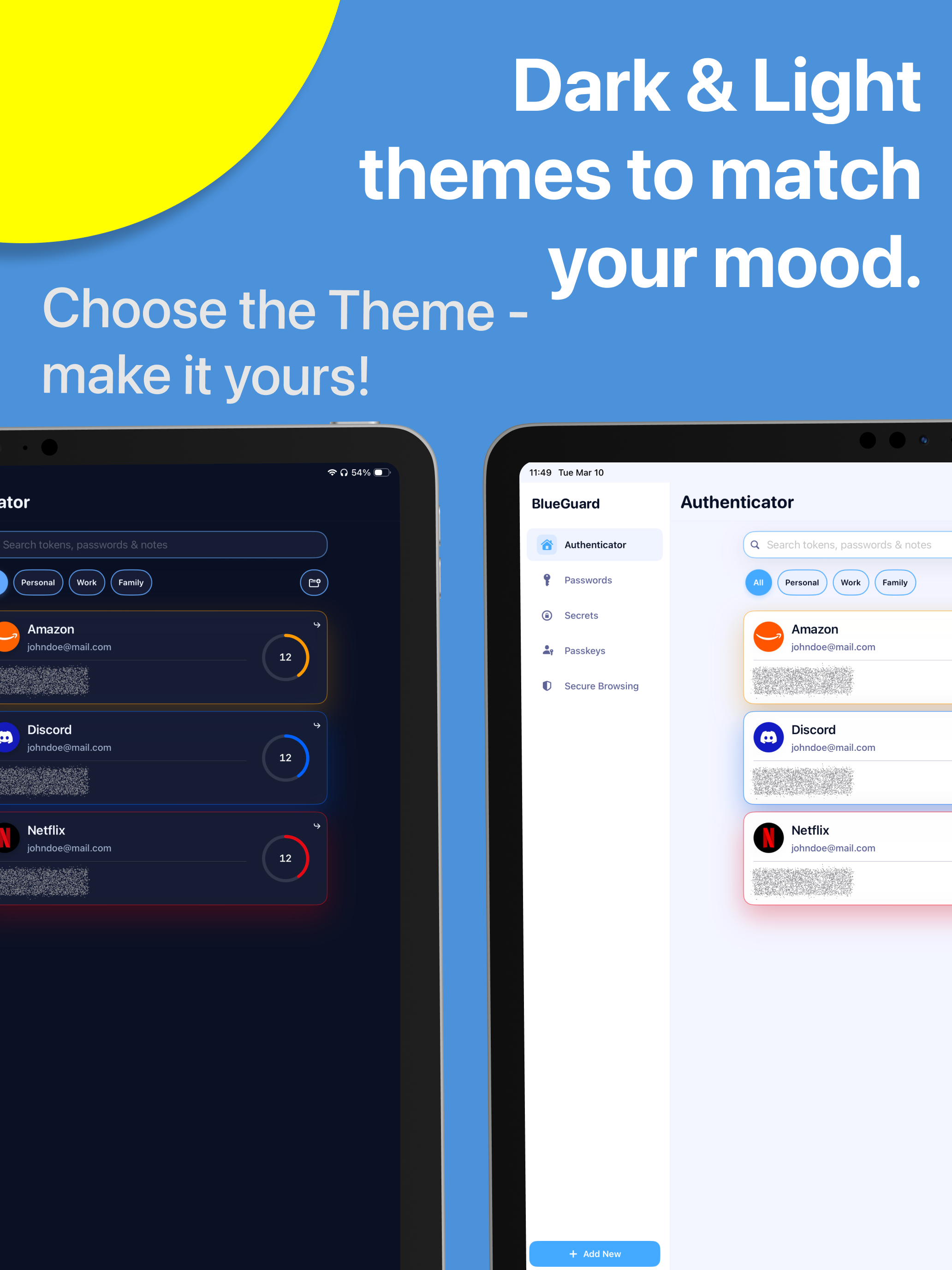 BlueGuard: Secure Vault & 2FA screenshot 17