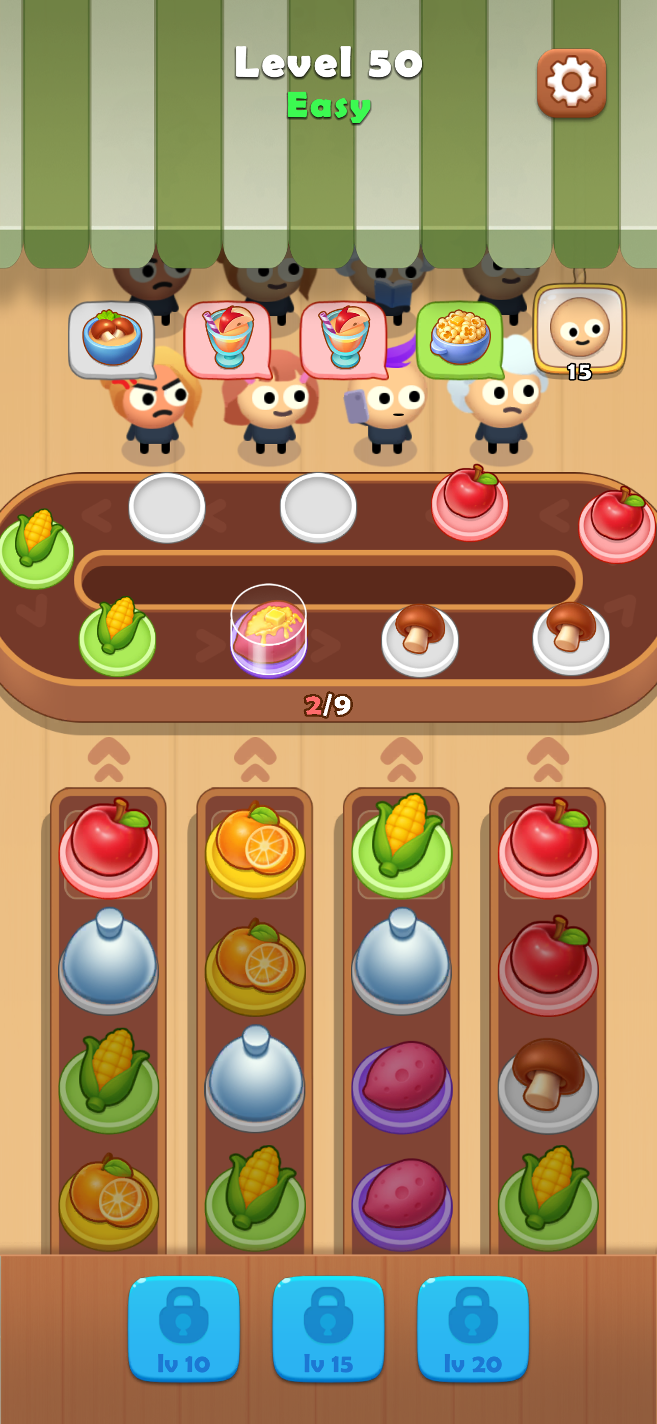 Food Puzzle : Sort n Merge screenshot 4