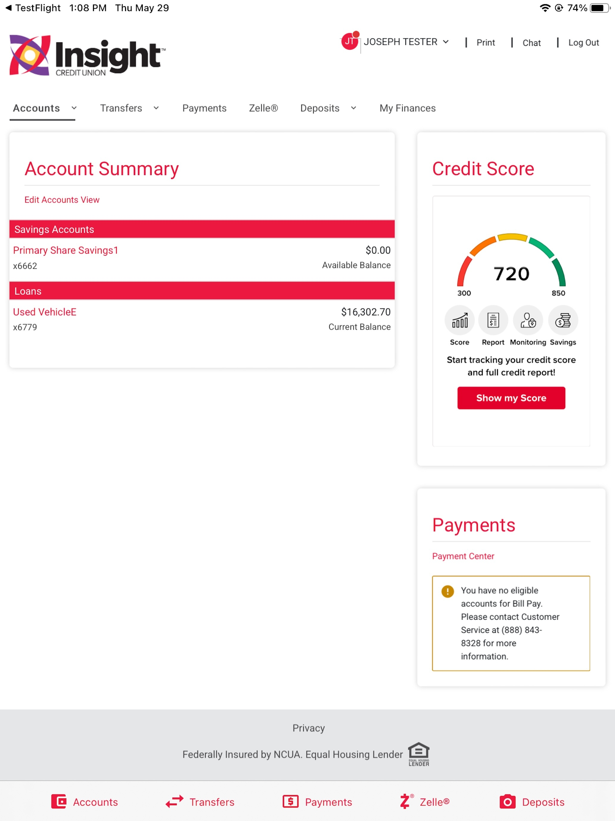 Insight Credit Union screenshot 8