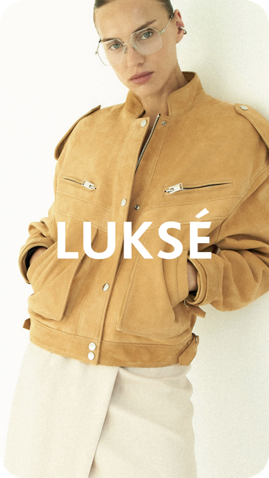 Lukse: брендовая одежда iPhone screenshot 1 - Shopping app