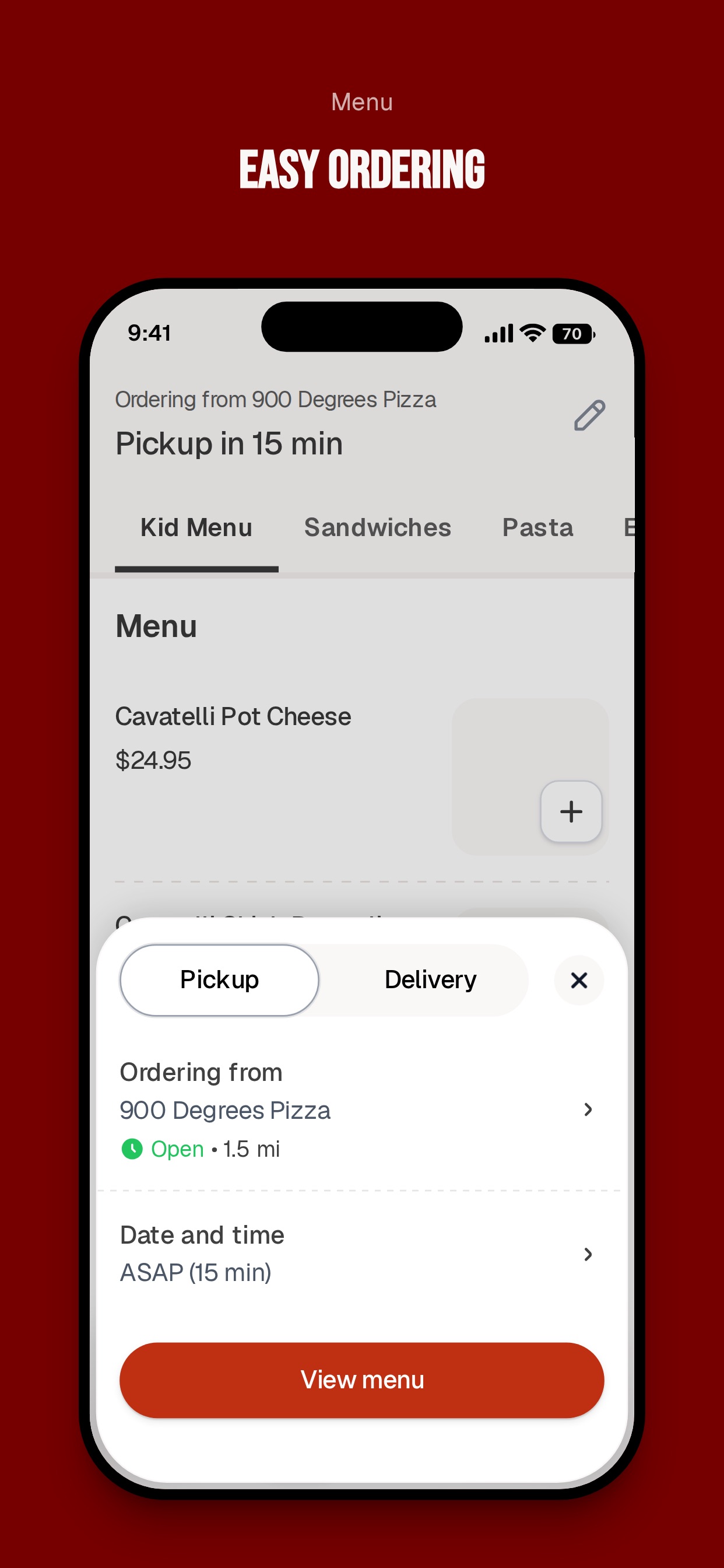 Screenshot 3 of Colombo’s 900 Degrees Pizza