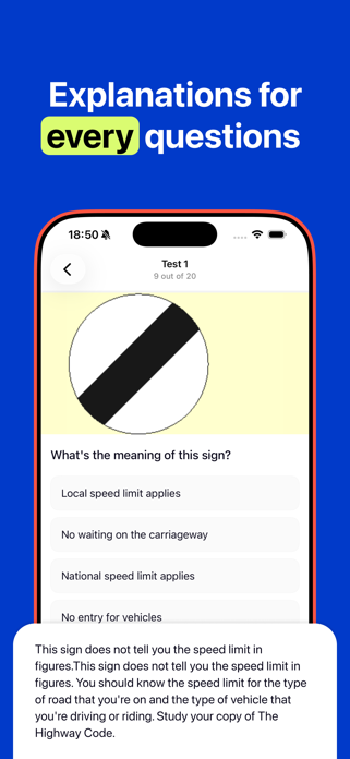 Driving Theory Test | Practice Screenshot 8 of 10