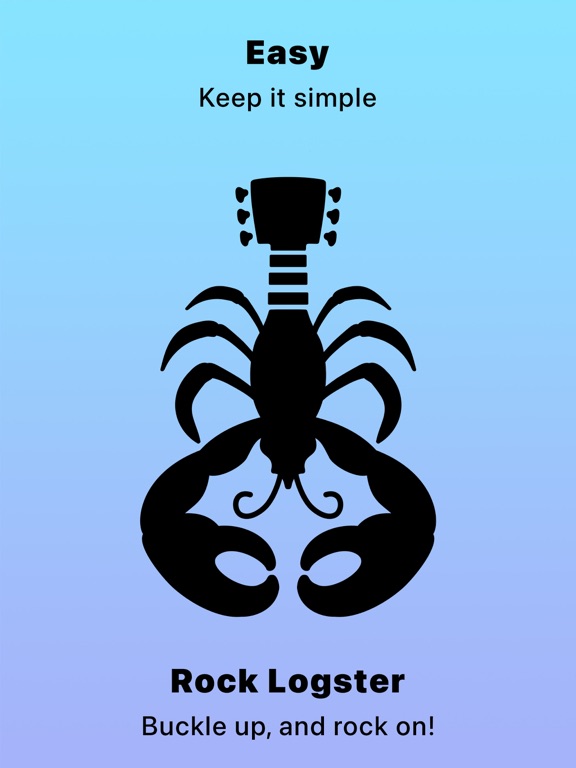 Rock Logster iPad screenshot 7 - Music app