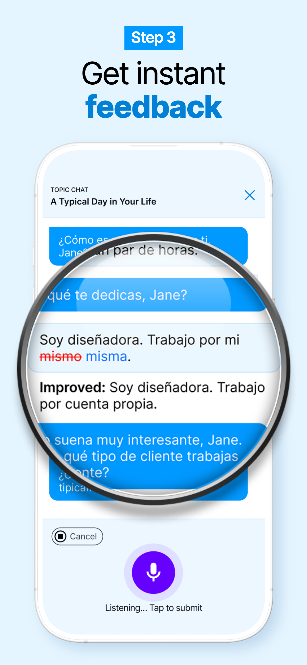 AI Language Practice - Bubblz screenshot 8