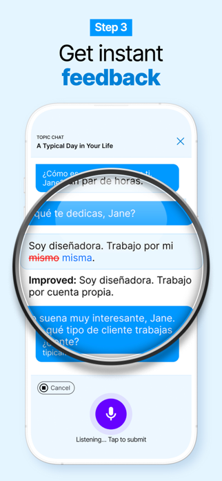 AI Language Practice - Bubblz Screenshot 8 of 10