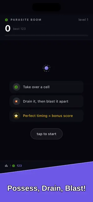Parasite Boom: Cell Blast screenshot 2