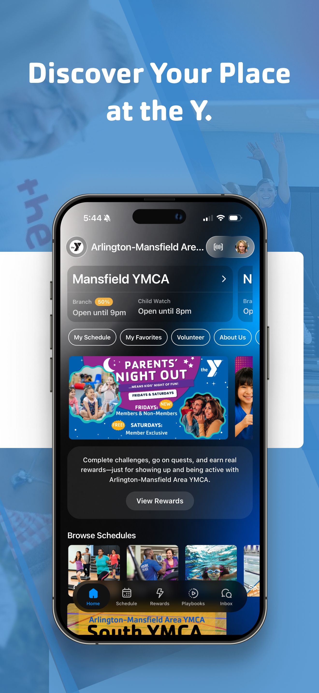 Arlington Mansfield Area YMCA screenshot 2
