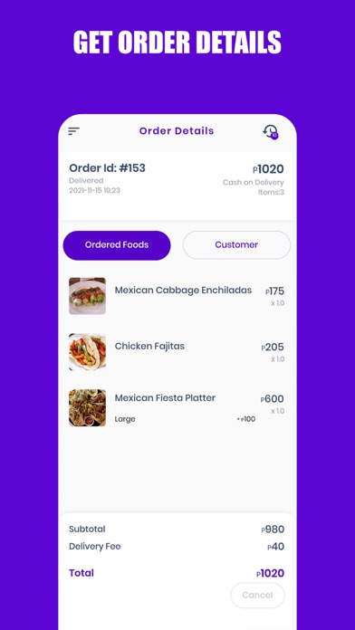 foodninja manager Screenshot