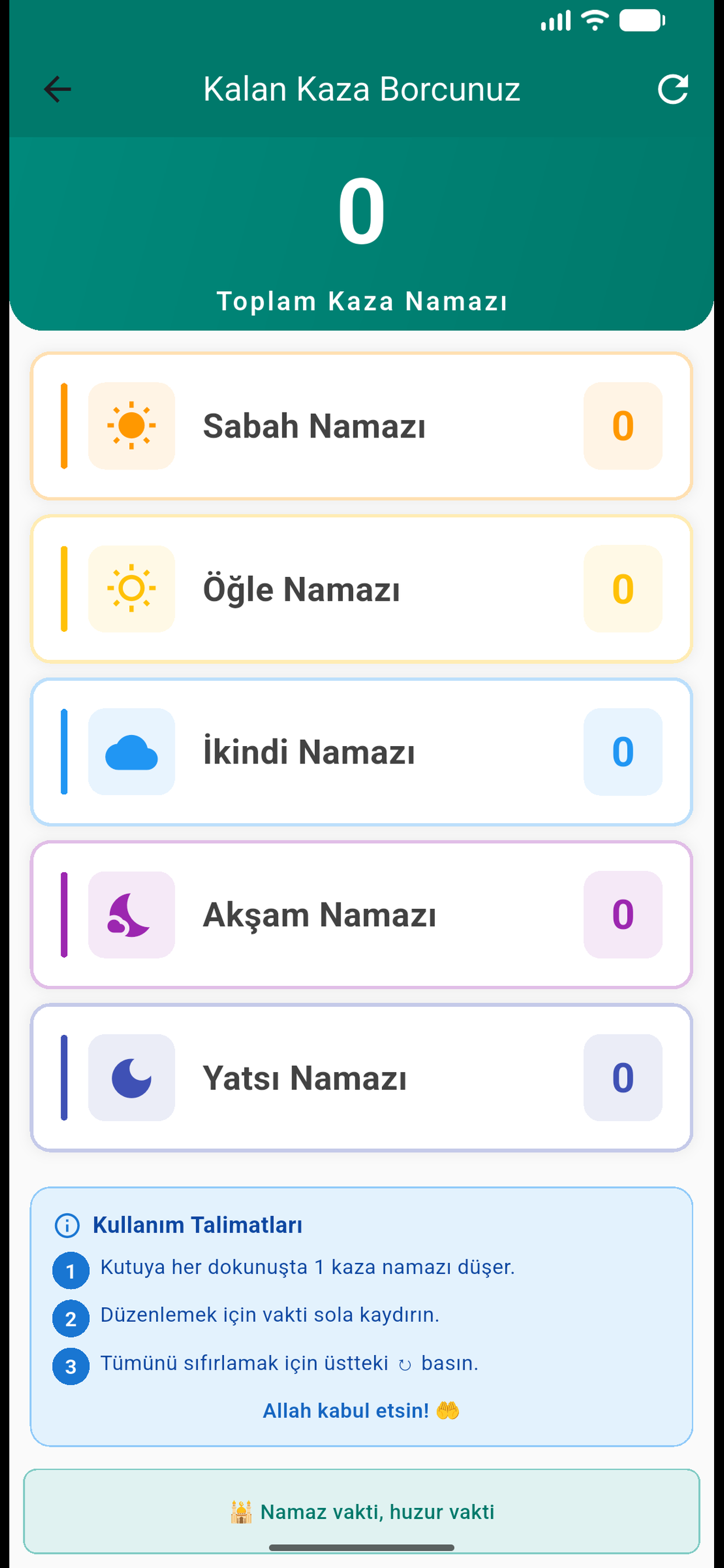 Namaz Vakti -Reklamsiz screenshot 5