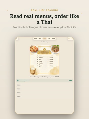 Sawasdee -  สวัสดี Learn Thai iPad screenshot