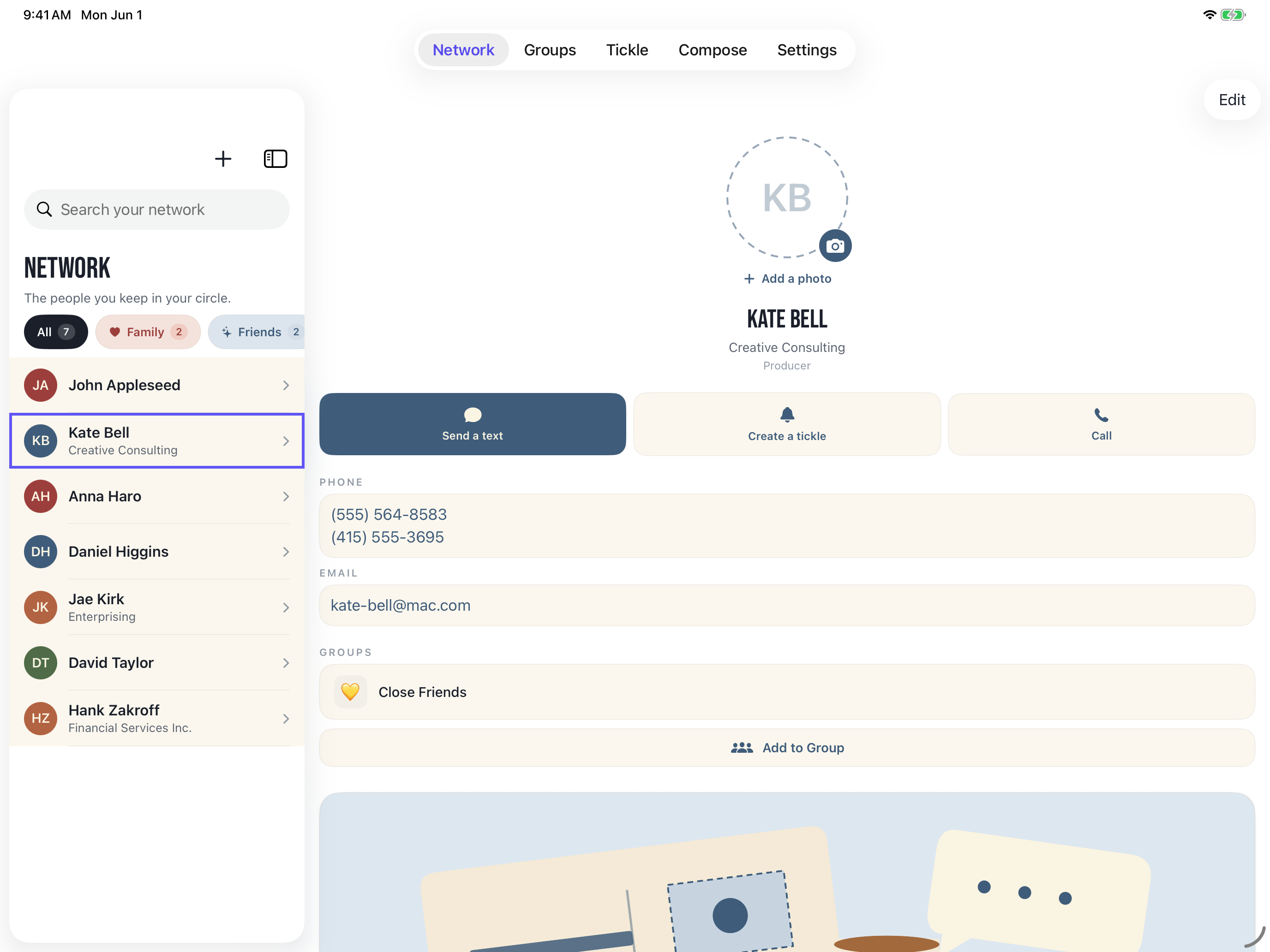 Ticklr screenshot 9