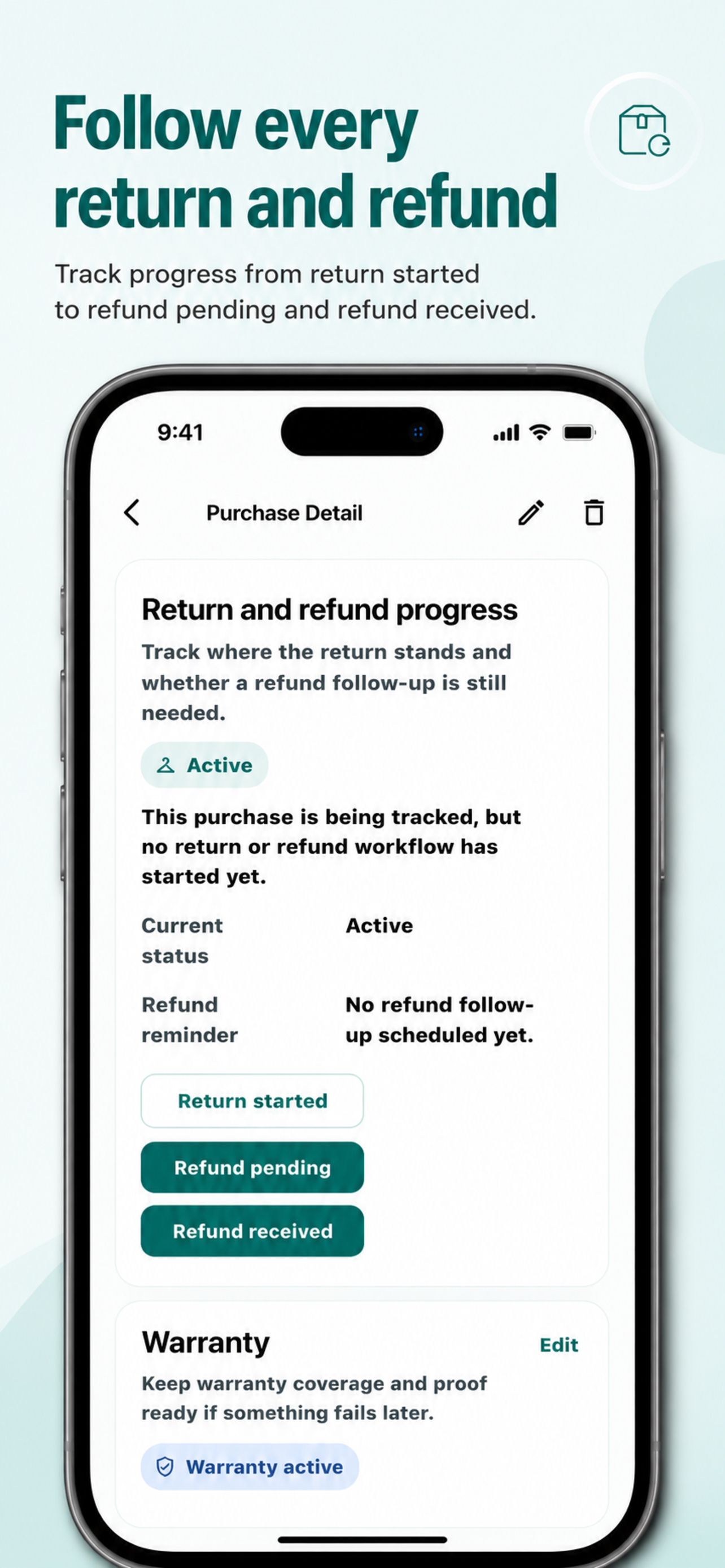 Return & Refund Tracker screenshot 6