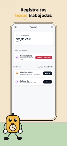 TrackWork: Work Hours Tracker screenshot