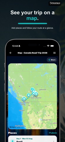 WanderSpend screenshot