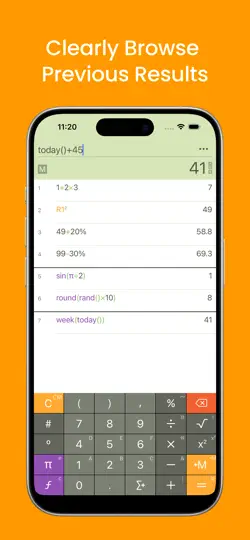 Captura de pantalla de Inseries Pro: Smart Calculator en iPhone 3