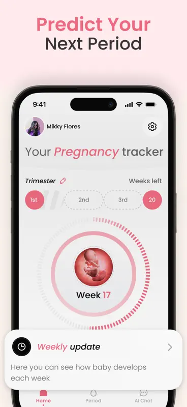 Pregnancy & Baby Tracking App screenshot 2 of 5