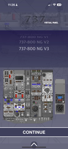 737 Virtual Panel LITE screenshot