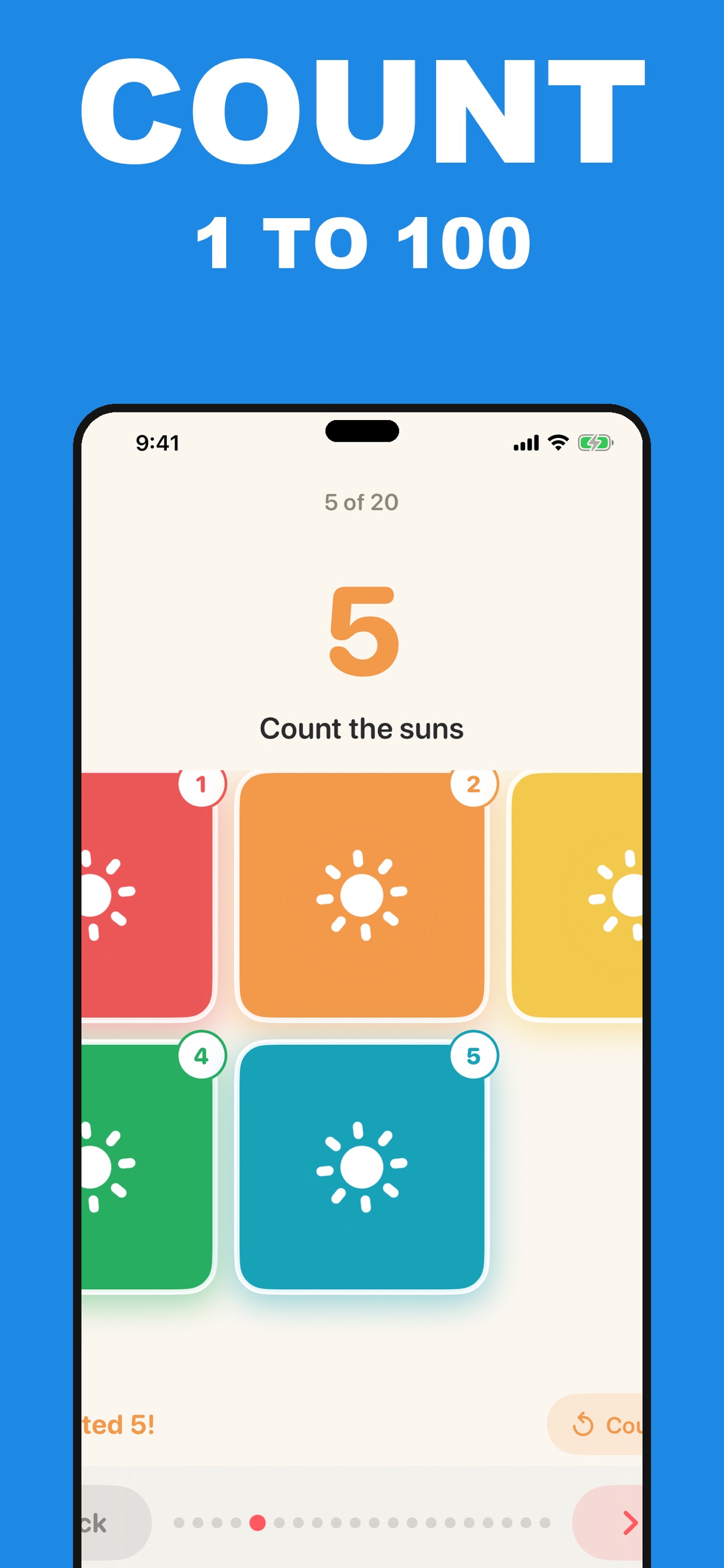 Screenshot 3 of Counting 1 to 100 for Kids
