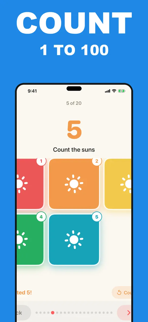 Screenshot #3 pour Counting 1 to 100 for Kids