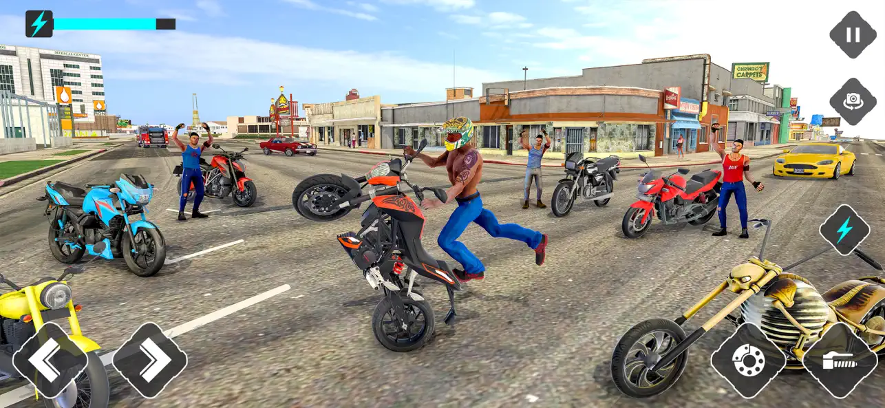 Screenshot #1 pour Stunt Race Bike: Dirt Bike 3d