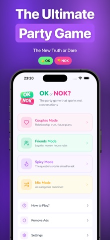 OK or NOK? Party Dare Game screenshot 1