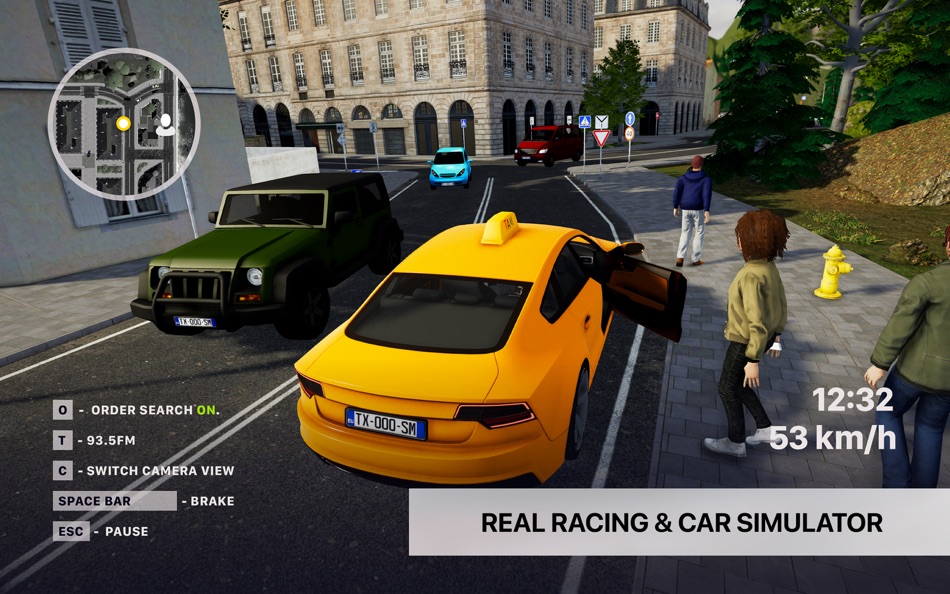#4. City Taxi Simulator: Driver 3D (macOS) Bởi: Platform Surfer MAC