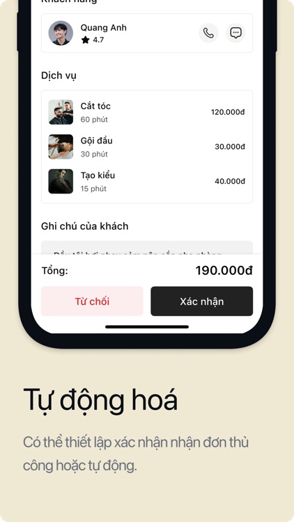 Symshine Biz: Quản lý đặt lịch screenshot-5