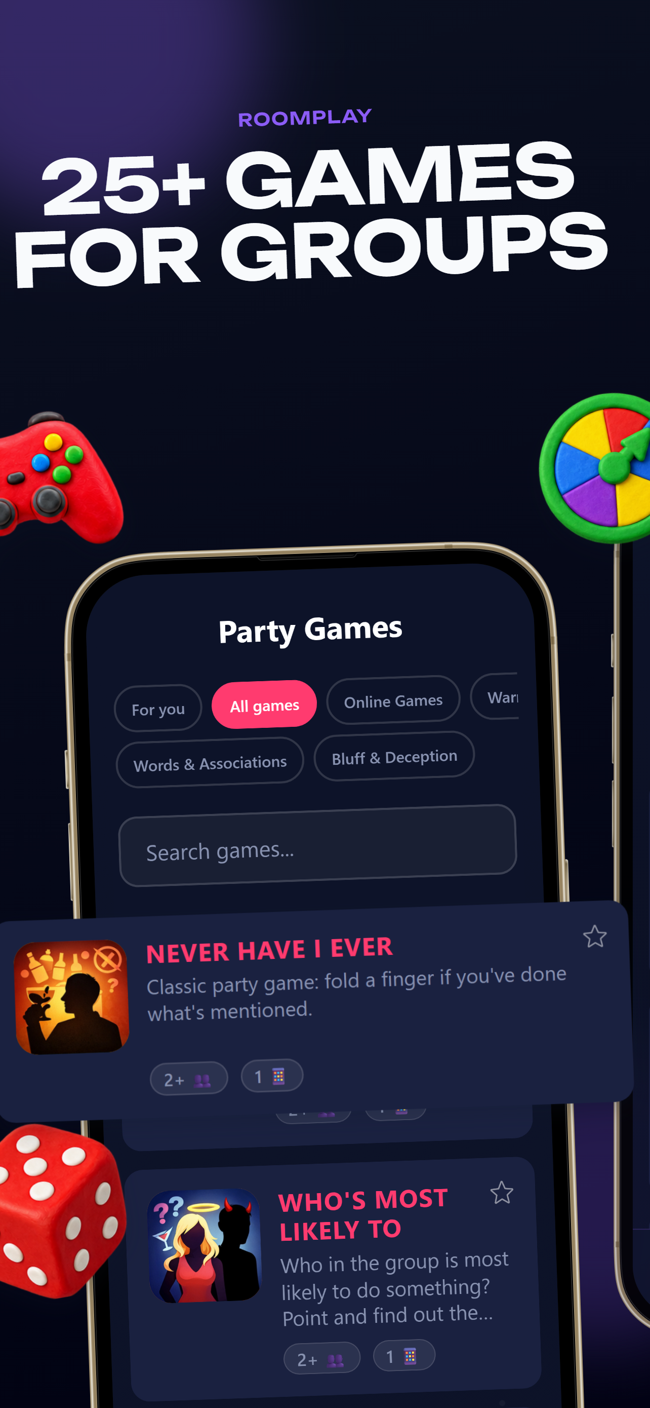 Room Play:Imposter,Party games