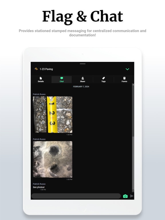 OnStation - Digital Stationing iPad screenshot 6 - Reference app