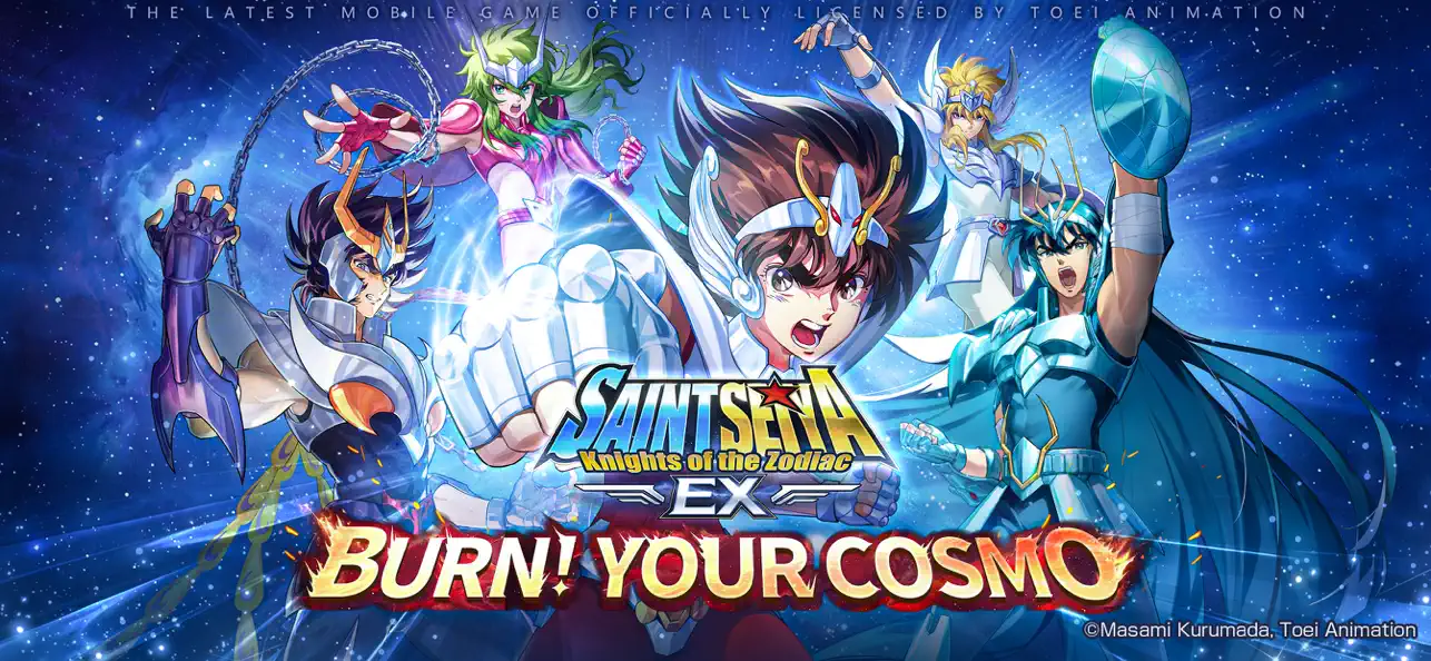 #1. Saint Seiya EX - Official (iOS) By: Efun Global Company Limited