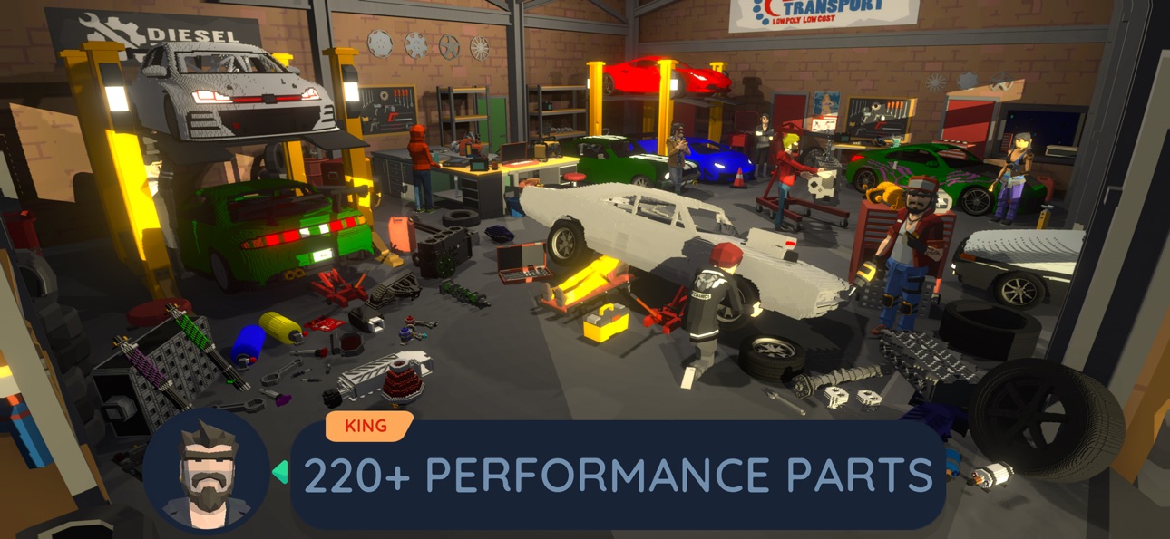 Drag Sim: King Of The Racing iOS Mod IPA screenshot 2 - iOS game interface
