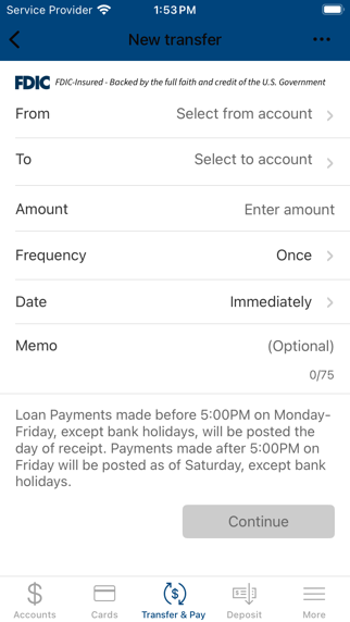 BankStar Financial Screenshot