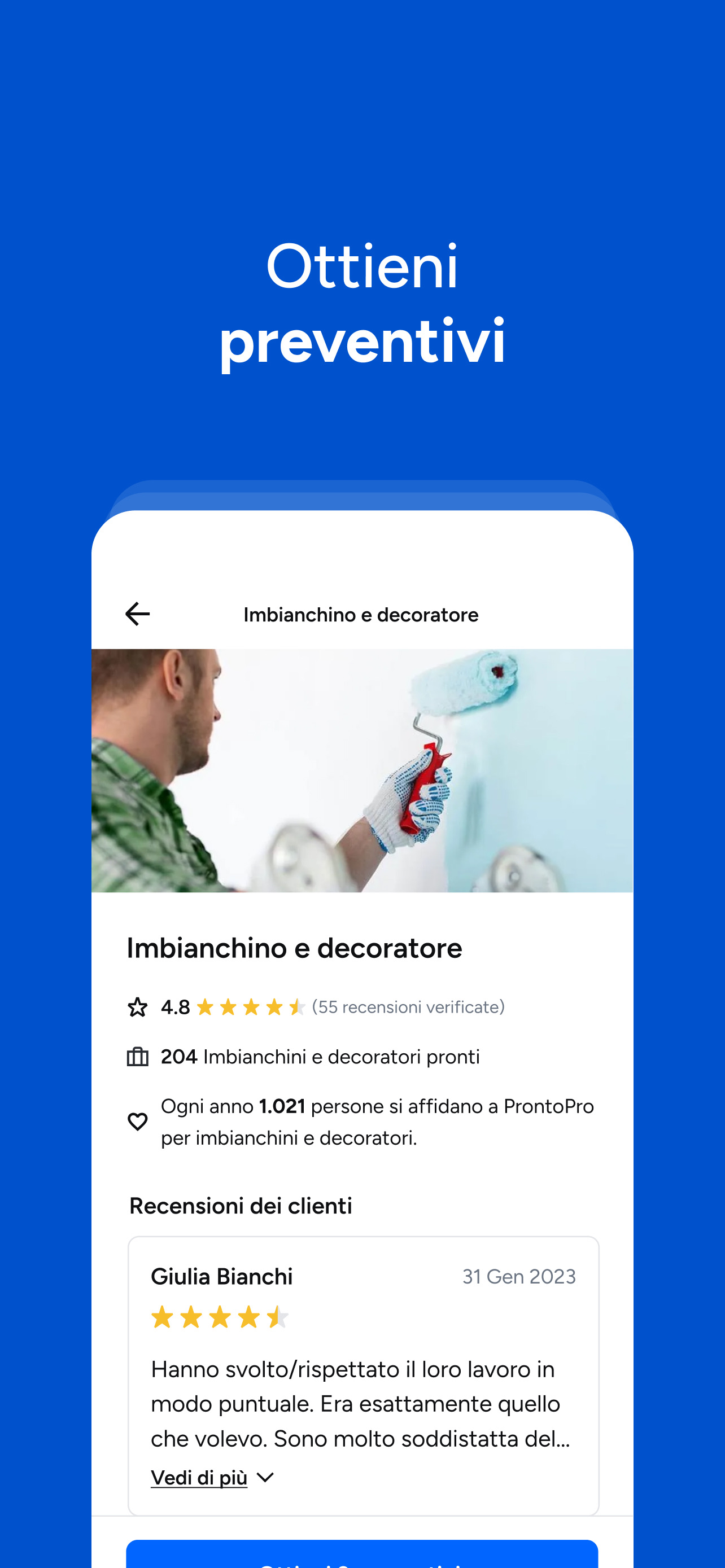 ProntoPro Trova Professionisti screenshot 4