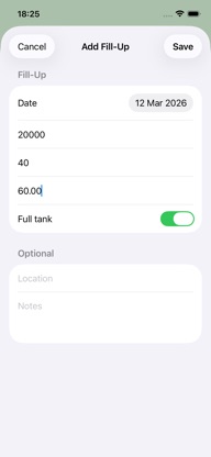 Fuel and Mileage Log screenshot 5
