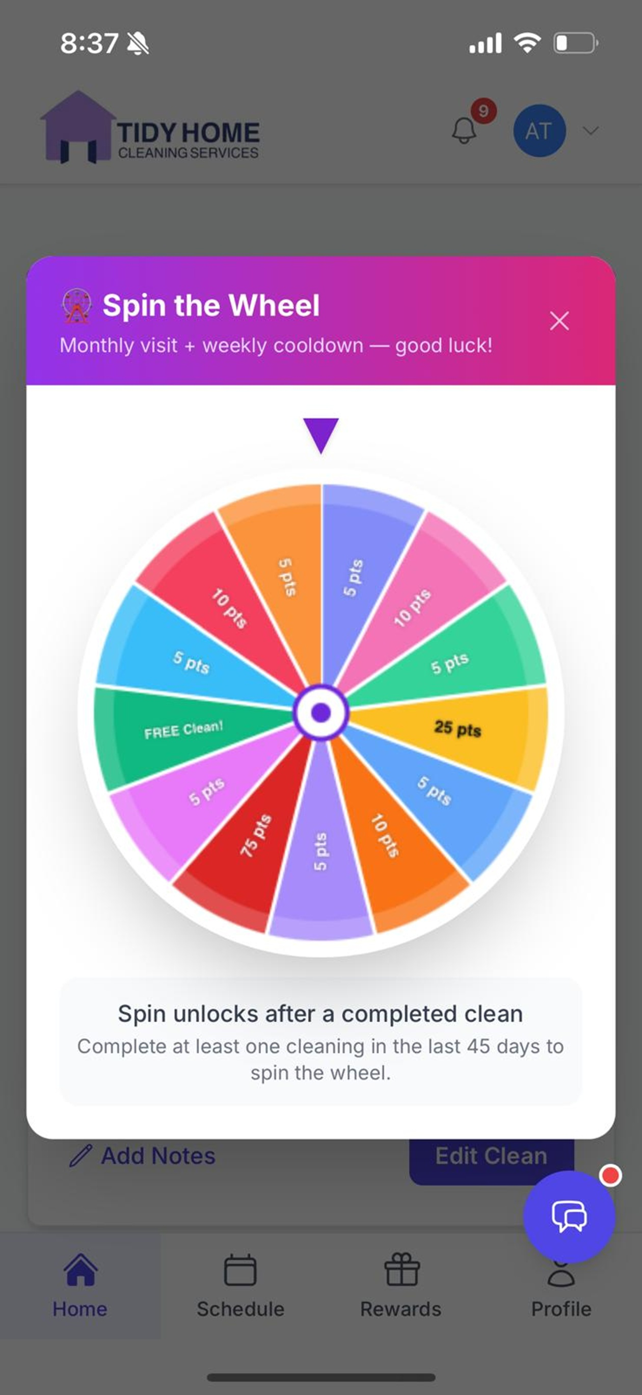 Tidy Home Cleaning Services screenshot 3