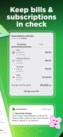 NerdWallet: Smart Money App, App Store screenshot
