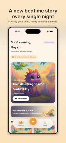 StoryCanvas Bedtime Stories screenshot