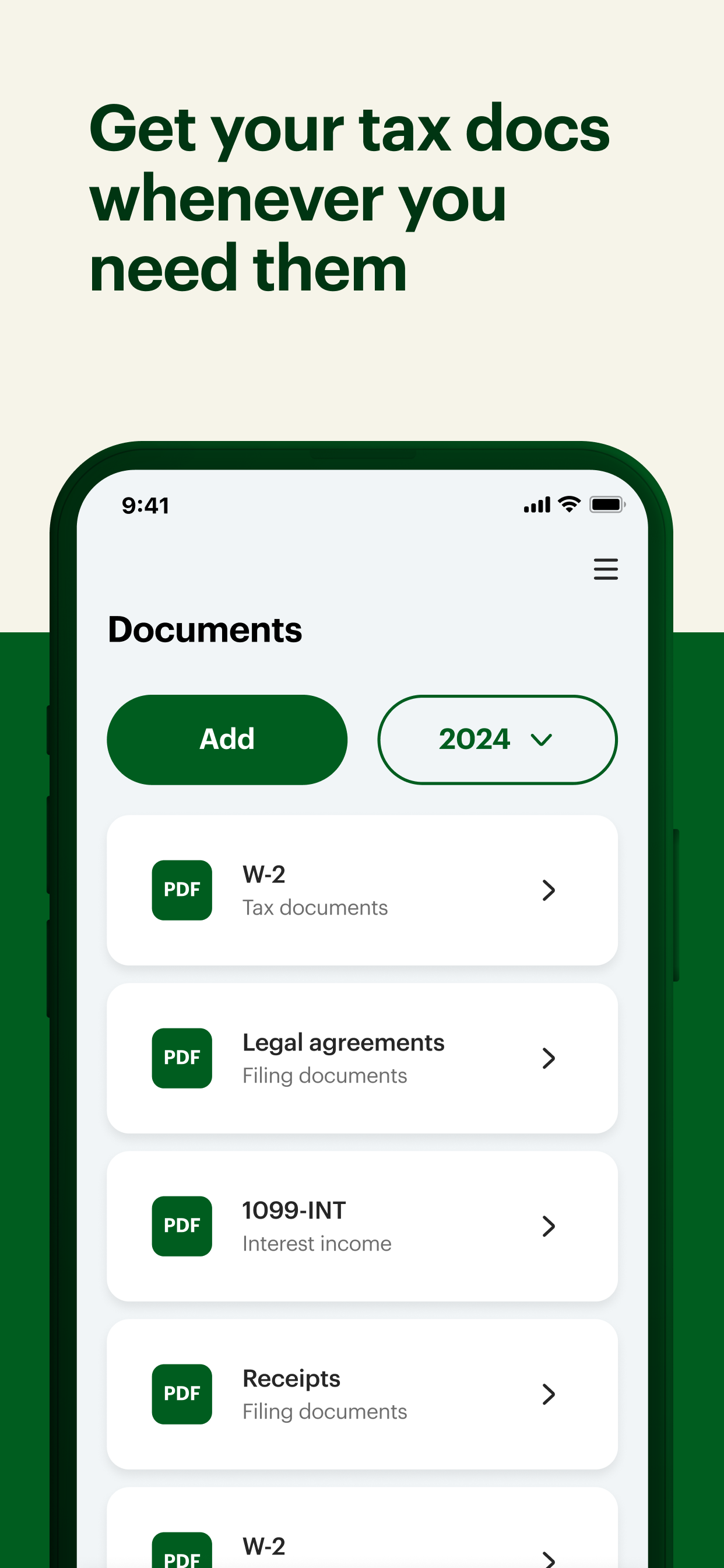 MyBlock: Tax Docs & Refund