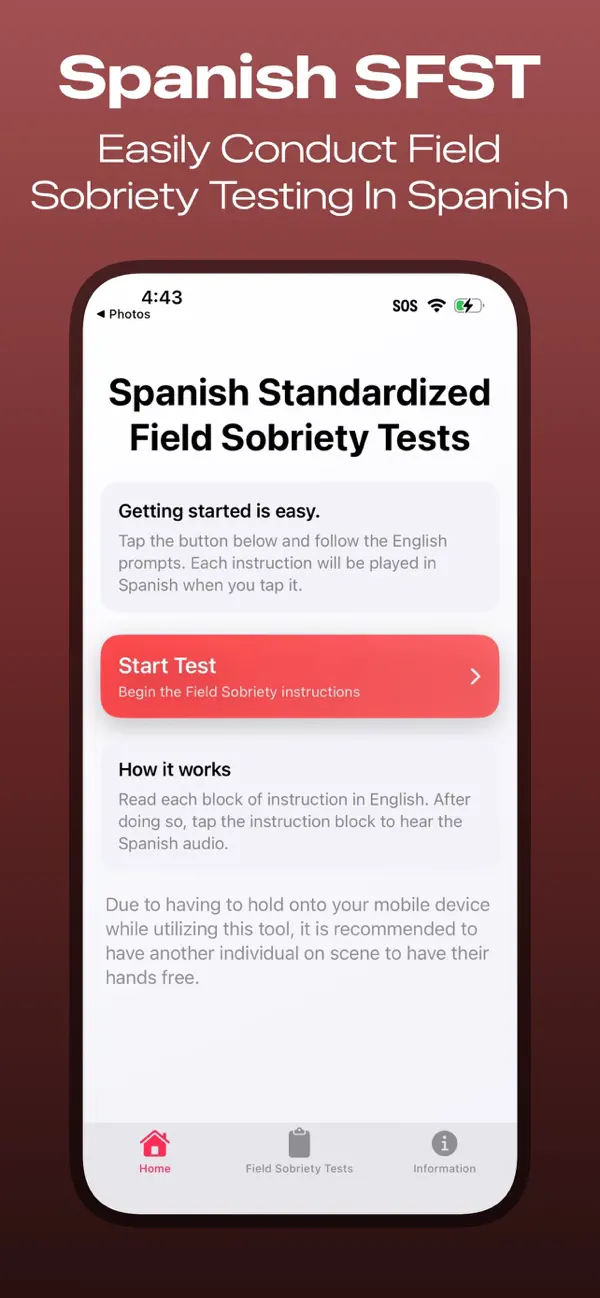 Screenshot #1 pour Spanish SFST