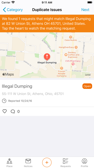 Athens Ohio City Source Screenshot