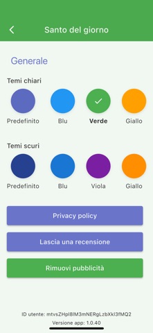 Santo del giorno - Tutti Santi iPhone screenshot