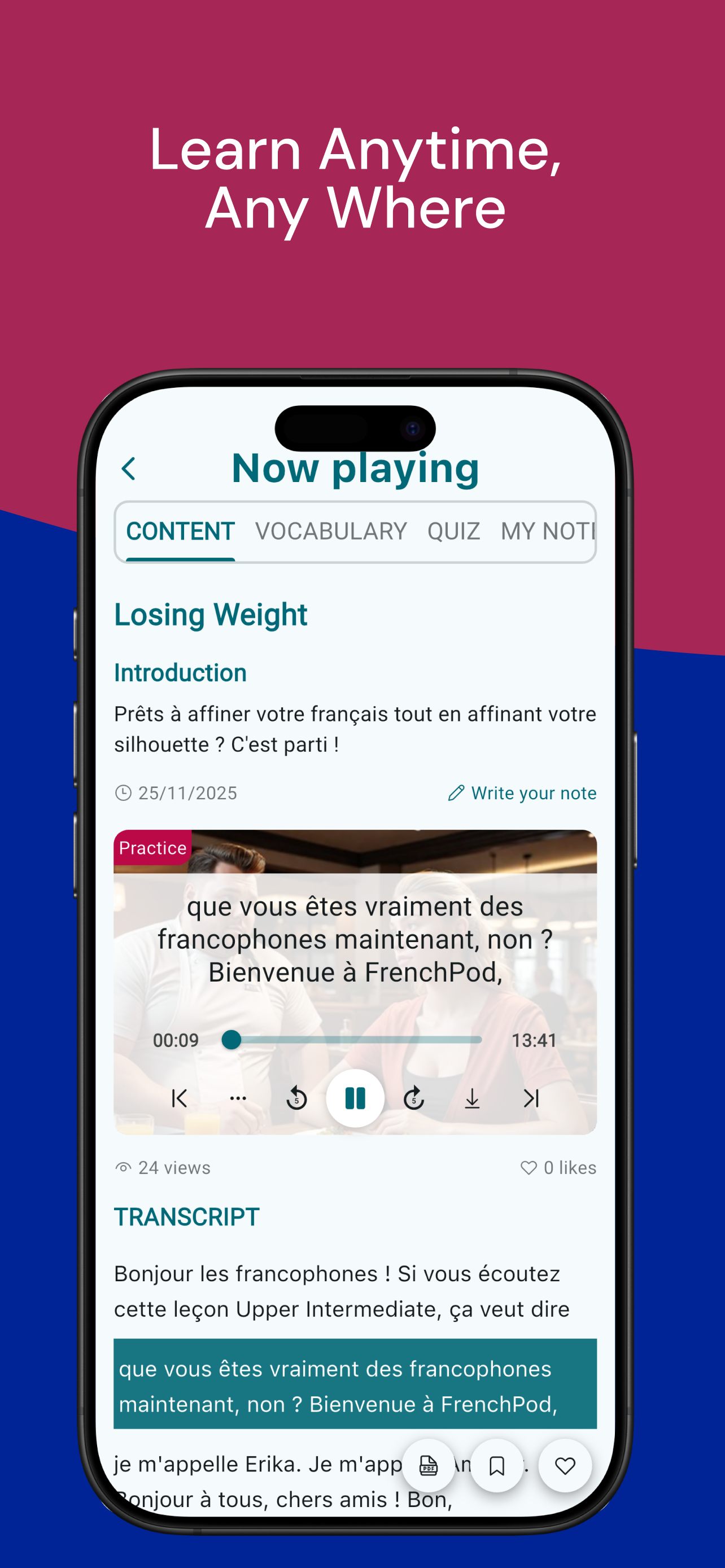 FrenchPod screenshot 5