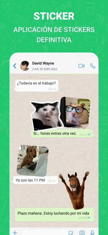 Sticker My Criador de stickers screenshot 1 of 7