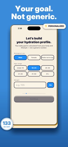 Glug - Hydration made fun Screenshot 6 of 6