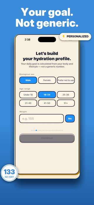 Glug - Hydration made fun Screenshot 6 of 6