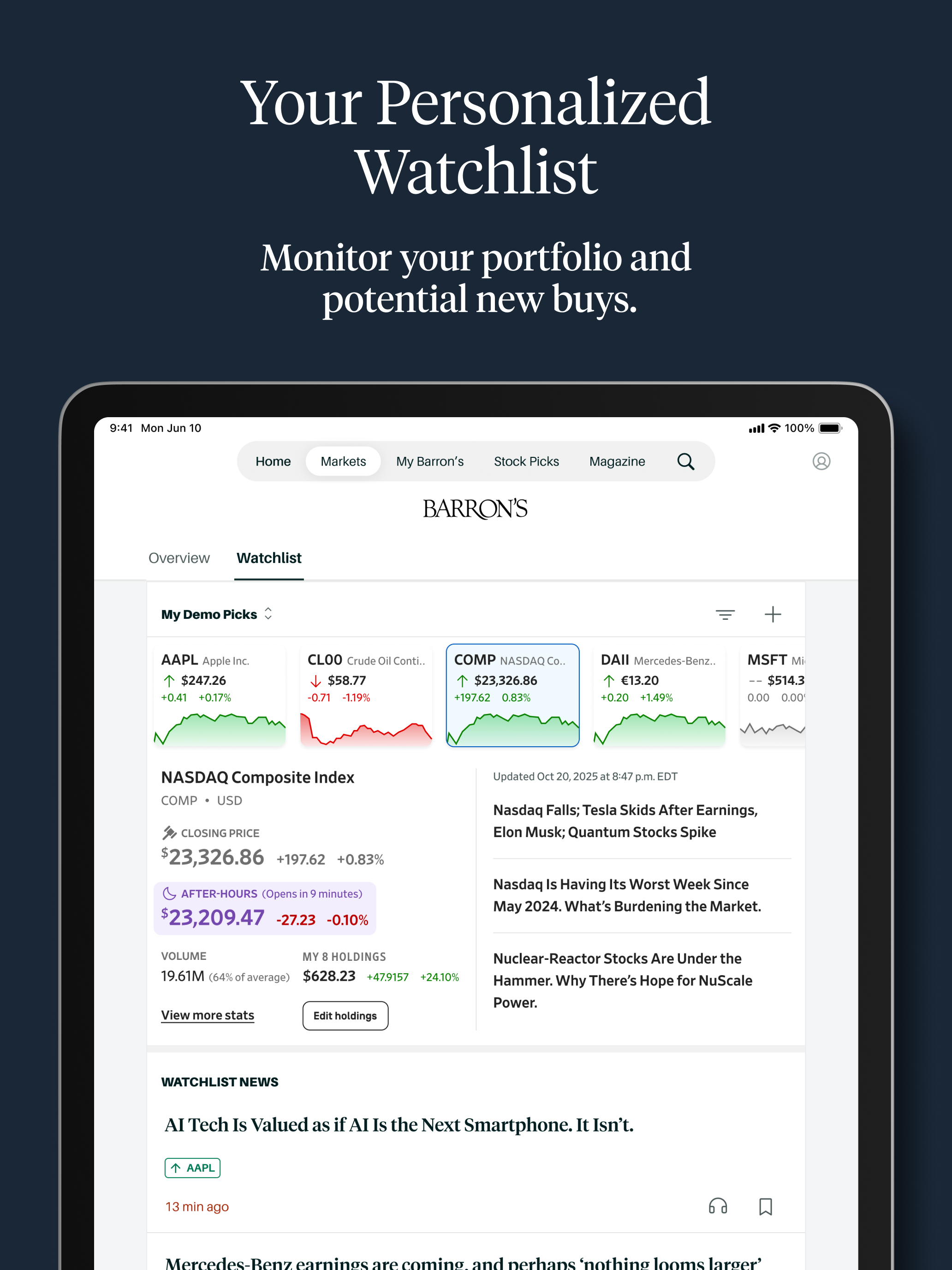 Barron’s - Investing Insights screenshot 10